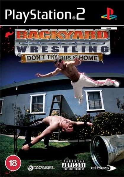 Backyard Wrestling Dont Try This at Home PS2 Playd
