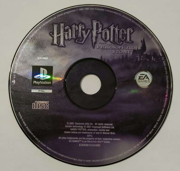 Harry Potter And The Philosophers Stone PS1 Playd