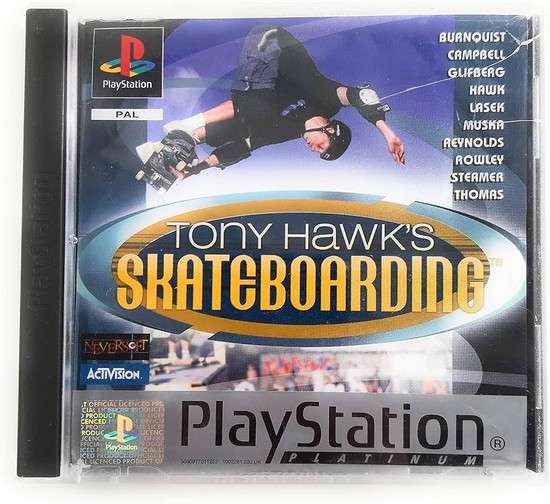 Tony Hawks Skateboarding PS1 Playd