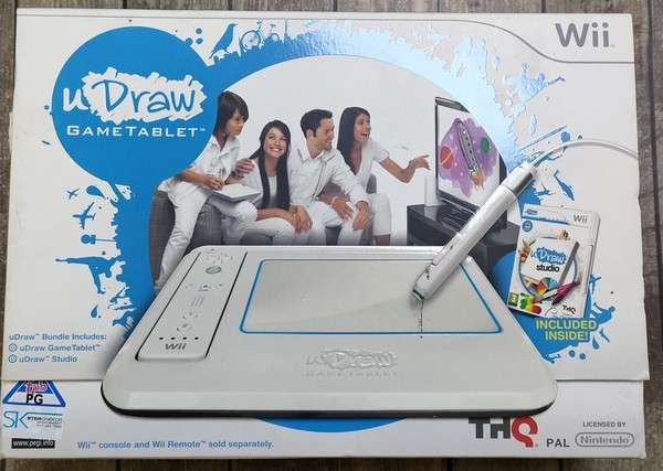U Draw Game Tablet Wii New