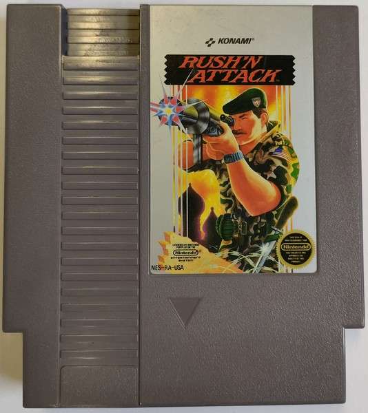 Rush N Attack NES Playd