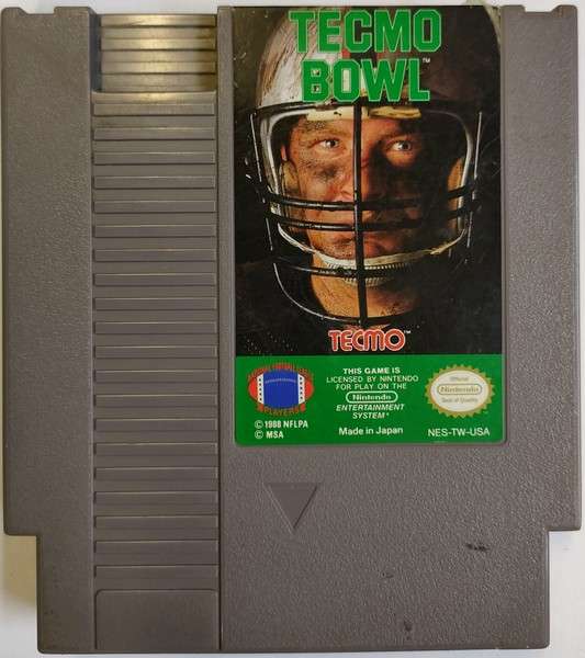Tecmo Bowl NES Playd