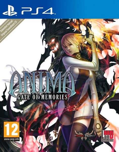 Anima Gate Of Memories PS4