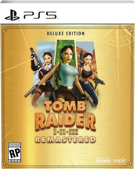 Tomb Raider I-III Remastered PS5 Deluxe Edition