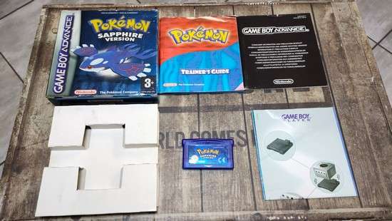 Pokemon Sapphire Version GBA