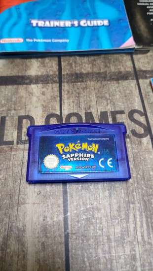 Pokemon Sapphire Version GBA