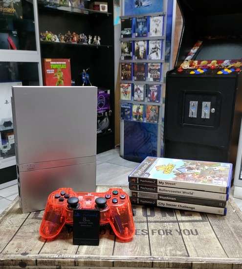 PS2 Console Silver
