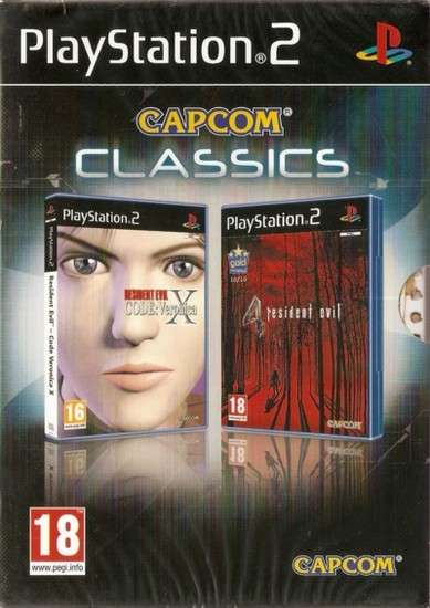 Capcom Classics Resident Evil Code Veronica X Resident Evil 4 PS2