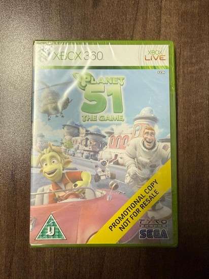 Planet 51 The Game Xbox 360 New