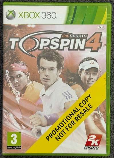 Top Spin 4 Xbox 360