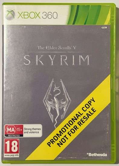 The Elder Scrolls V Skyrim Xbox 360