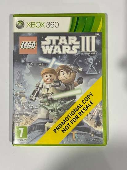 Lego Star Wars III The Clone Wars Xbox 360