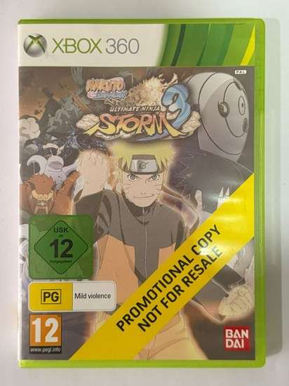 Naruto Shippuden Ultimate Ninja Storm 3 Xbox 360
