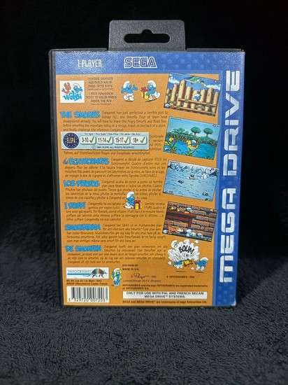 The Smurfs Sega Mega Drive