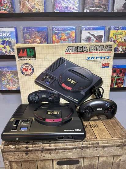 Sega Mega Drive Console Boxed