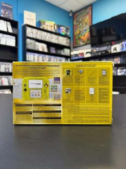2DS Console Transparent Yellow Boxed