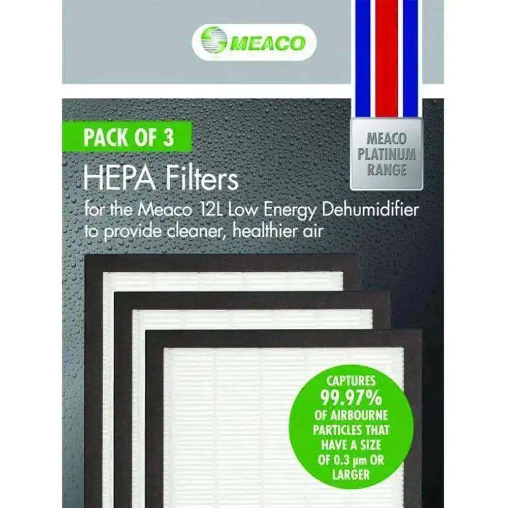 Meaco 12L Low Energy Dehumidifier Spare HEPA Filters