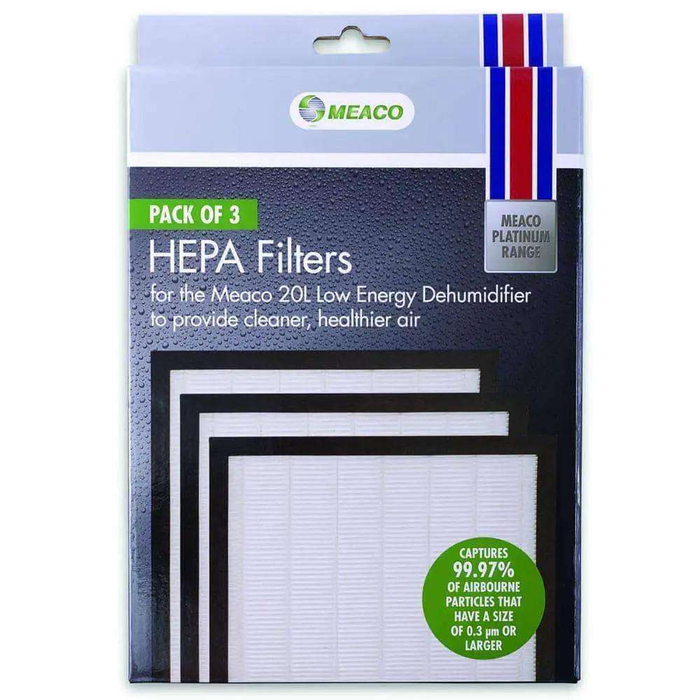 Meaco 20L Low Energy Dehumidifier Spare HEPA Filter