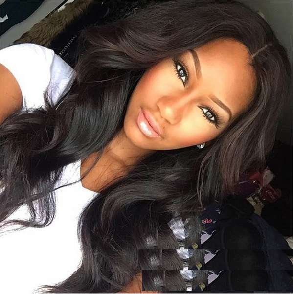 Afro Kinky curly Brazilian Hair African Ameri Curly Body Wavy Women Wig Long Hair