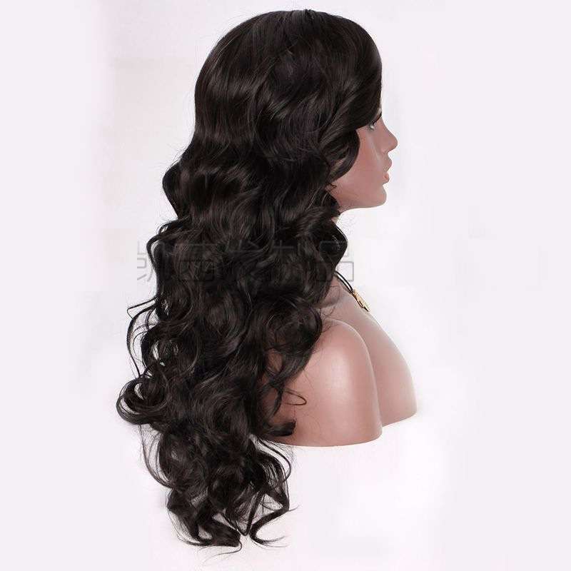 Afro Kinky curly Synthetic Brazilian Hair Style African Ameri Curly Body Wavy Women Wig Long Hair