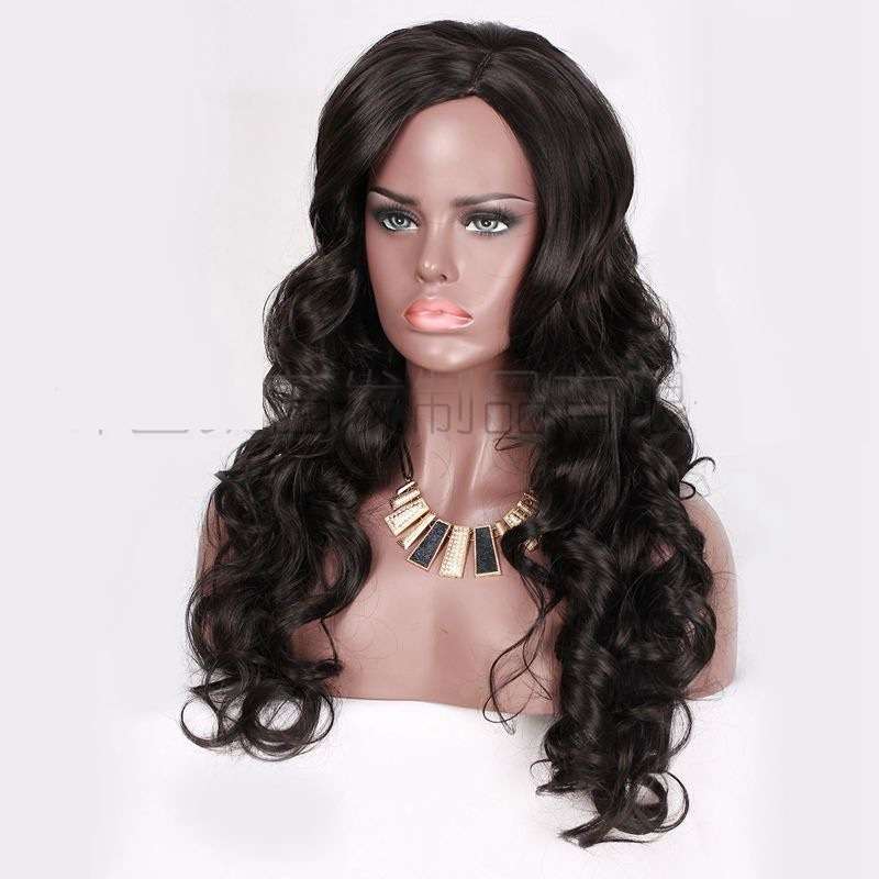 Afro Kinky curly Synthetic Brazilian Hair Style African Ameri Curly Body Wavy Women Wig Long Hair