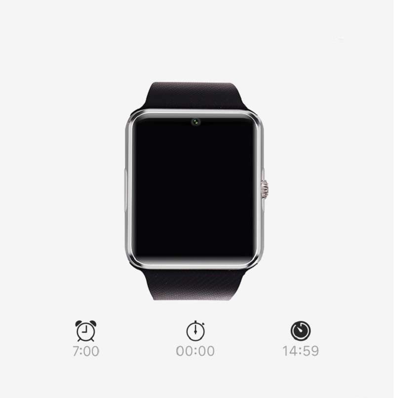 Bluetooth Smartwatch GT08 Smart Watch for Android Phone Smartphones Android Wear