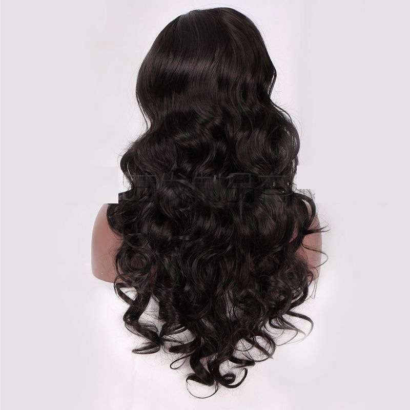 Afro Kinky curly Synthetic Brazilian Hair Style African Ameri Curly Body Wavy Women Wig Long Hair