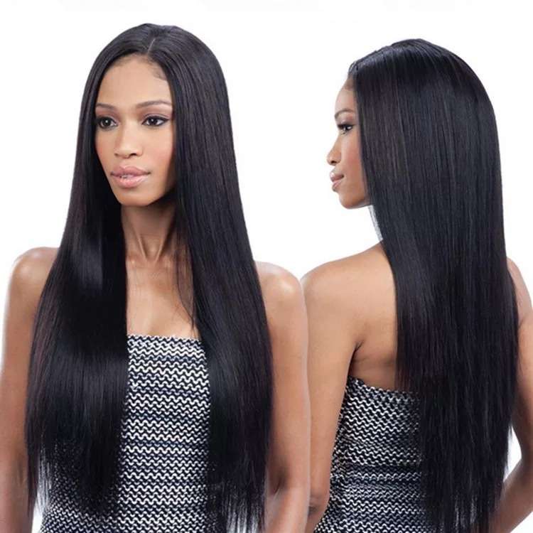 Afro Kinky straight Wig Synthetic Hair for Women  Female Women's Wigs