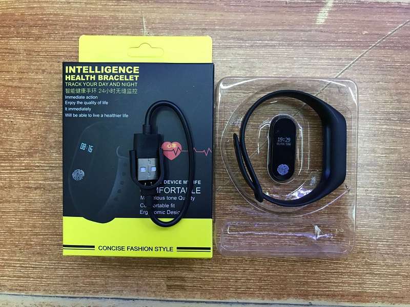 M2 USB Sport Waterproof Heart Rate Monitor     Smart Watch OLED Fitness Tracker Pedometer