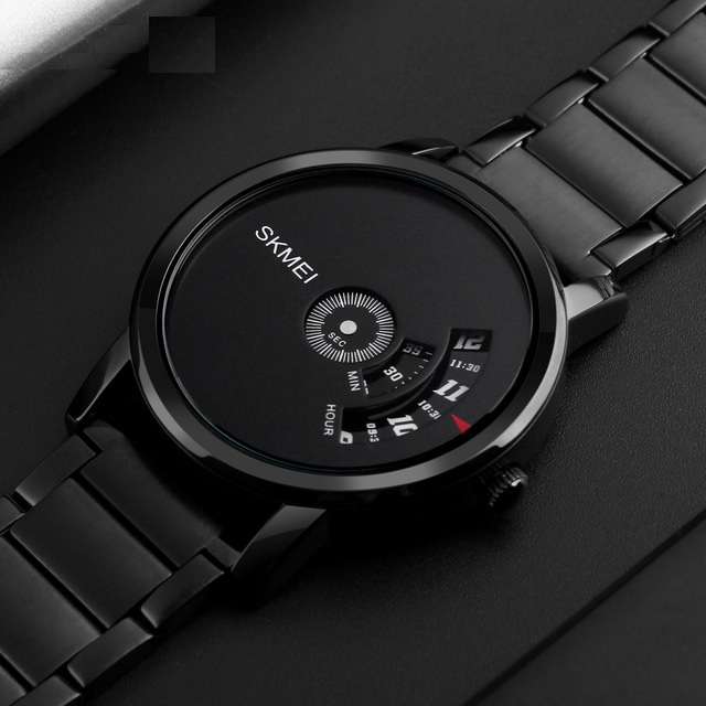 Simple Style Fashion Men Quartz Watch Luxury Creative Steel Band Waterproof Casual Men's Watches