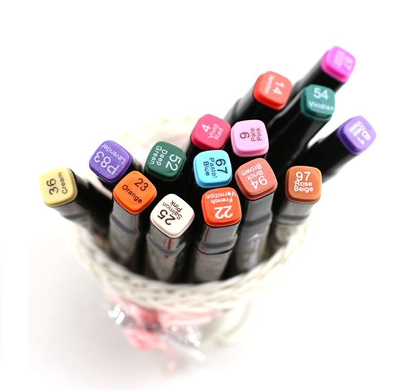 80 Colors Anime Art/Indoor/landscape/clothingMarker Double Headed Sketch Alcohol Marker Pen Set