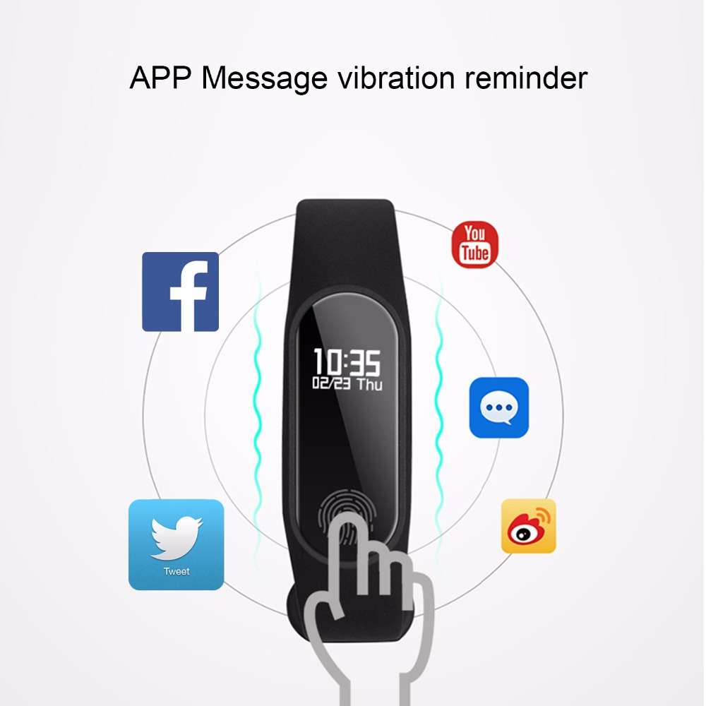 [LOCAL STOCK]  M2 Bluetooth Intelligence Health Fitness Tracker