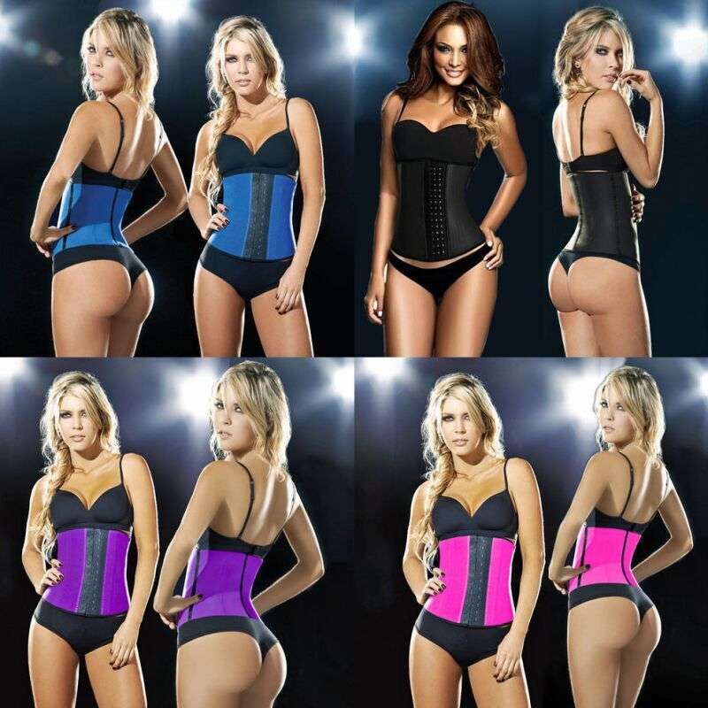 Women Hot Body Shapers Slim Waist Tummy Girdle Belt Waist Trainer Slimming belly XS-6XL