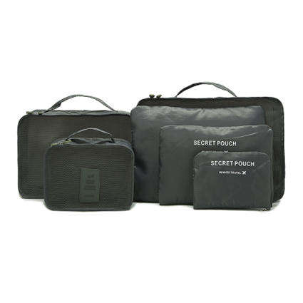 6pcs Toiletry Travel Cosmetic Case Vanity Storage Organiser Bag