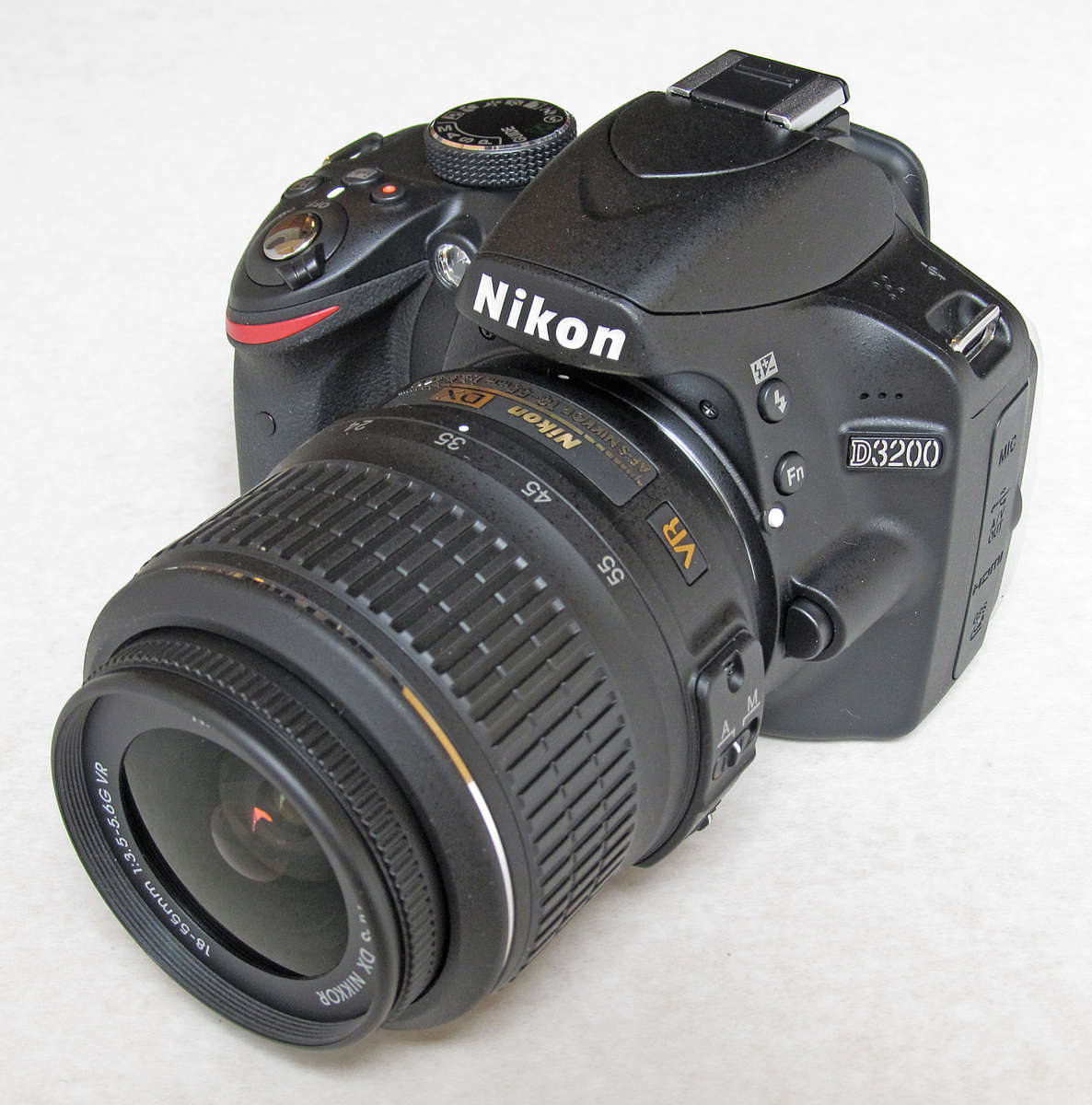 Nikon D3200 with 18-55mm DX Lens