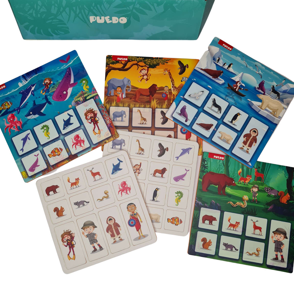 Habitat Bingo Matching Game