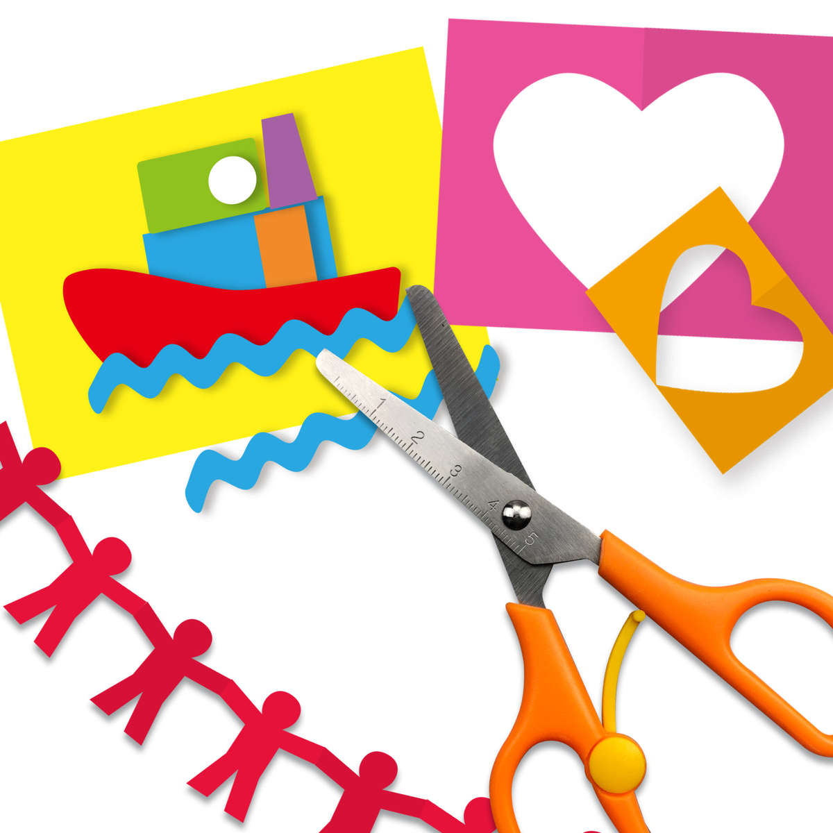 Spring Lever Scissors 135mm Right Hand