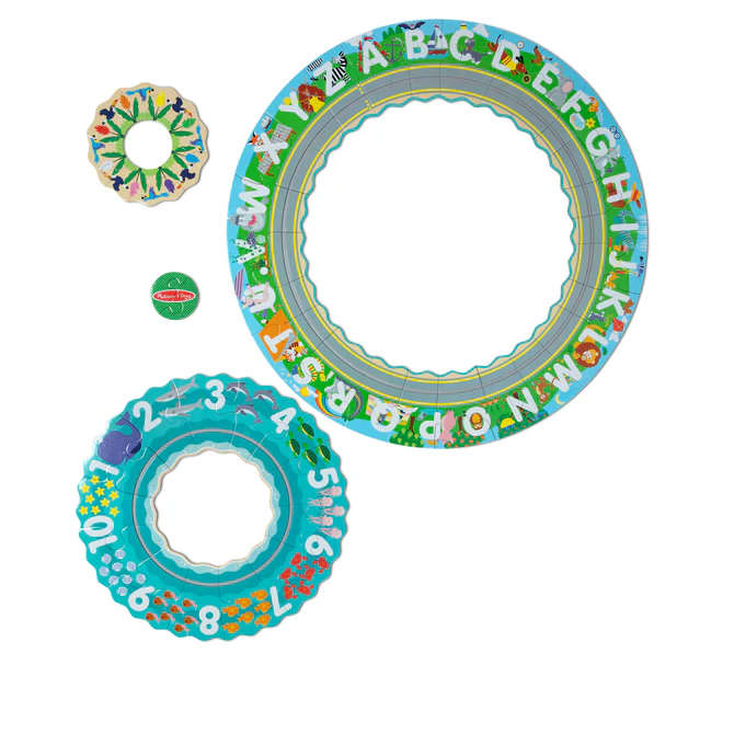 Round the Shore Tracks Floor Puzzle  48 Pieces