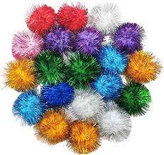 Tinsel Pom-Poms