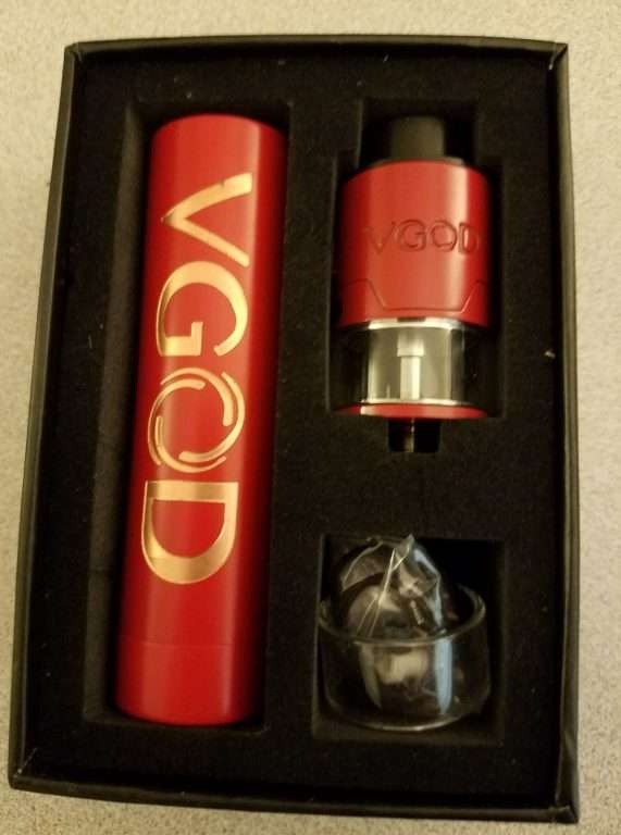 Mechanical mod VGOD PRO MECH RDTA (Red)