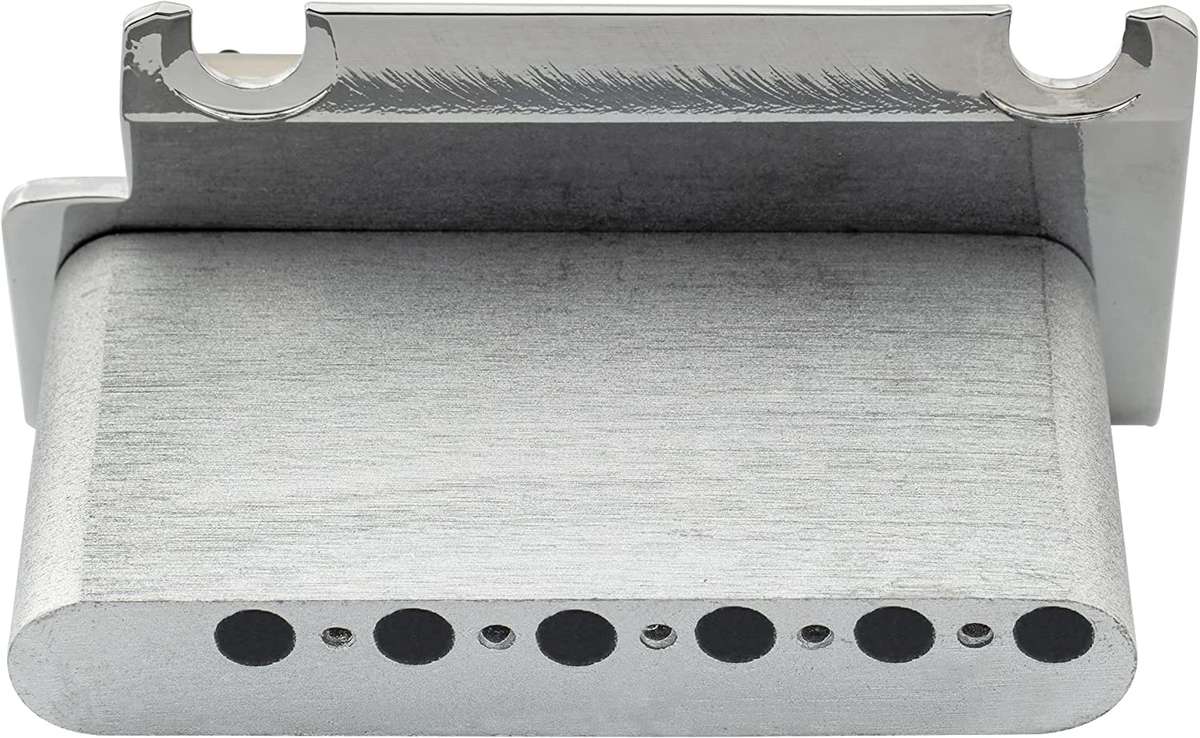 Modern Strat Tremolo Chrome Bridge Complete  2 stud