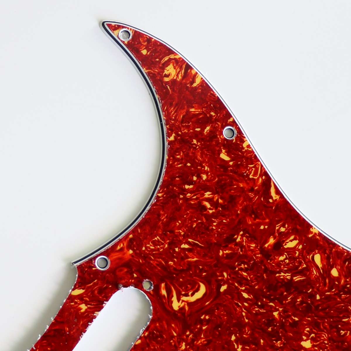 H/S/S Red Tortoise 3ply Strat Style Pickguard