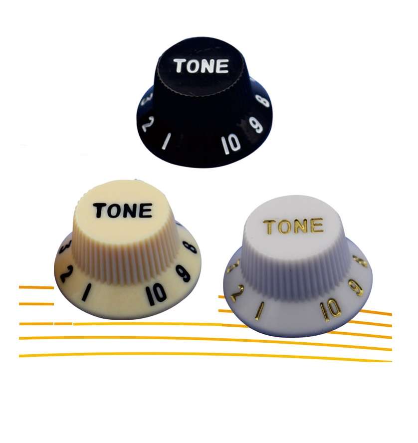 Left Hand Tone Knob for Stratocaster Guitars