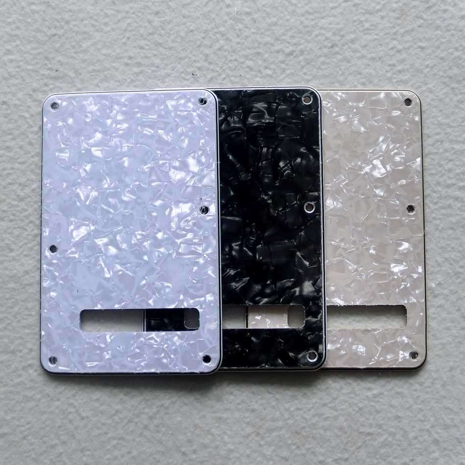 Vintage White Pearloid Guitar Tremolo Cavity Cover