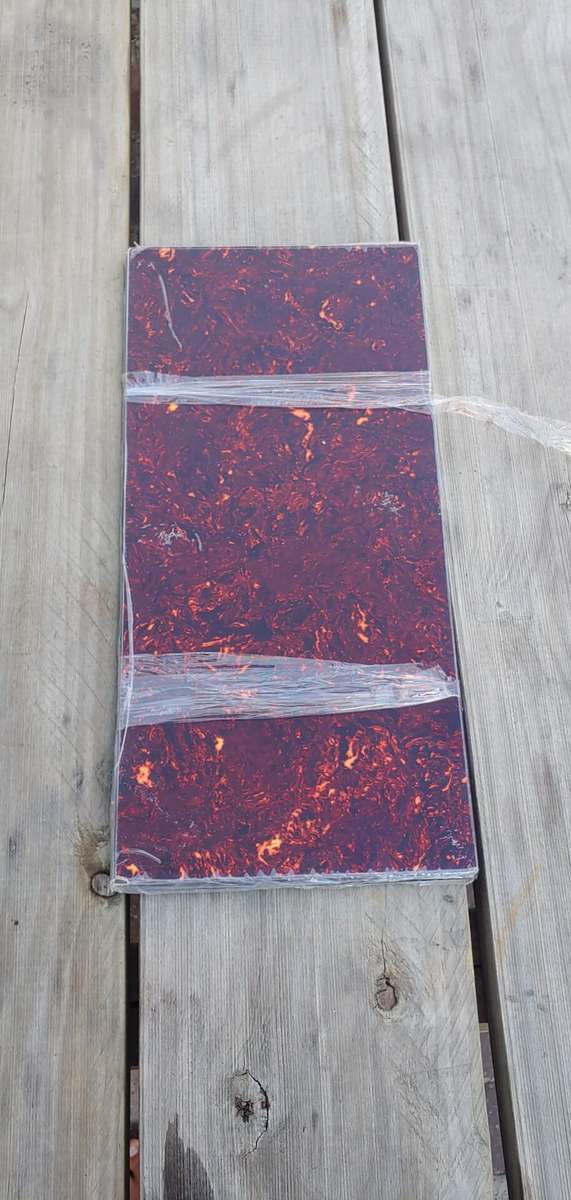 Brown Tortoise Blank Pickguard Sheet (50cm x 24cm)