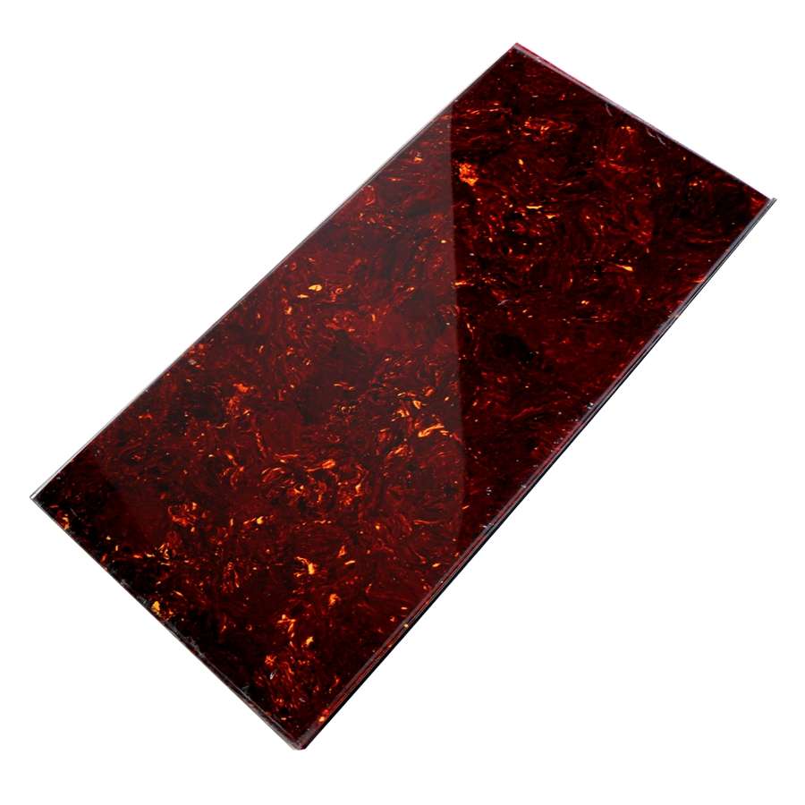 Brown Tortoise Blank Pickguard Sheet (50cm x 24cm)