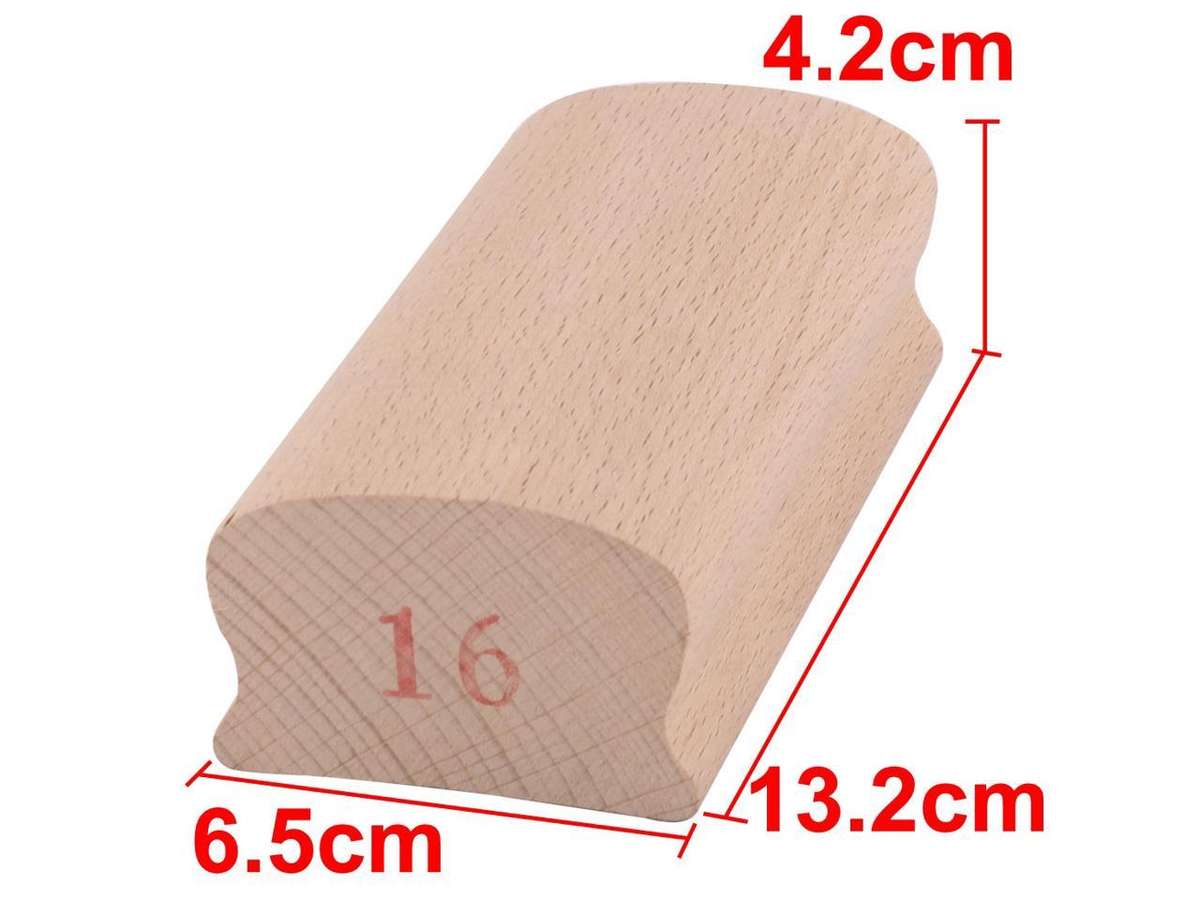 Guitar radius sanding block - 16 inch