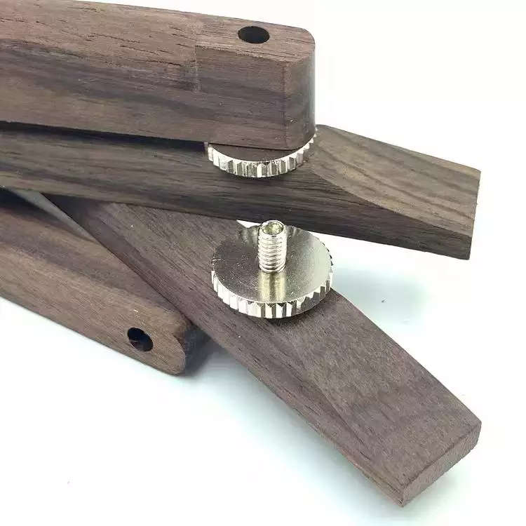 Rosewood Arch Top Jazz Guitar Bridge