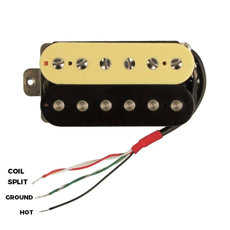 Zebra Karman AlNiCo 2 Humbucker Guitar Pickup (Single)