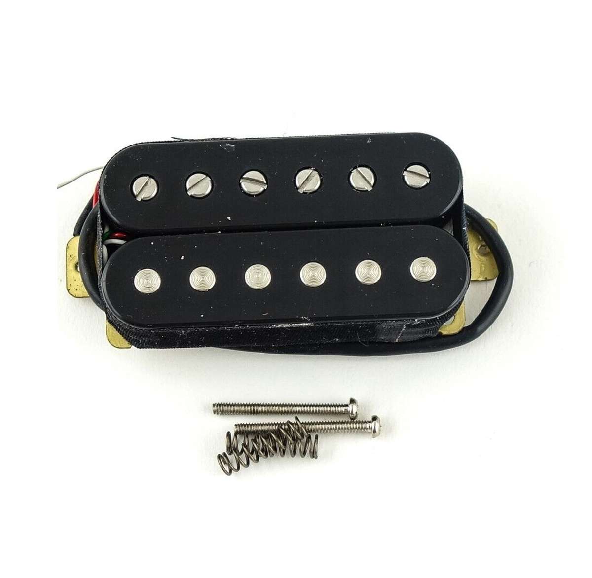 Black Karman AlNiCo 2 Humbucker Guitar Pickup (Single)